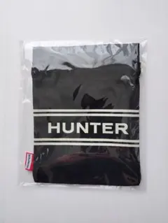 【新品未使用】HUNTER ノベルティ 巾着 ポーチ ブラックのサムネイル