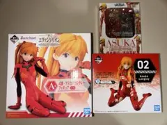 一番くじ　エヴァンゲリオン A賞　B賞　式波・アスカ・ラングレー　フィギュア