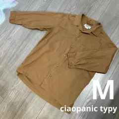 お*じ様 ciaopanic typy 9分袖長袖シャツ M ブラウン