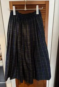 WEGO チェックプリーツスカート