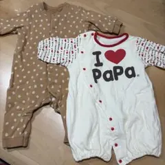 ロンパース2点セット