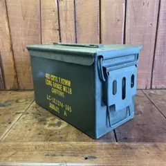 米軍放出品 ヴィンテージ80's アンモボックス M2A1アモカン 弾薬箱