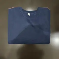 （美品）ネイビー クルーネック トレーナー