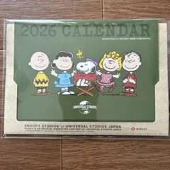 2026年 スヌーピー 卓上カレンダー