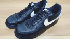 NIKE エアフォース1 AIRFORCE1 ブラック/ホワイト　27cm