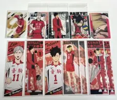 【新品未使用】ハイキュー!! 音駒高校 ステッカー＆カードまとめ売り