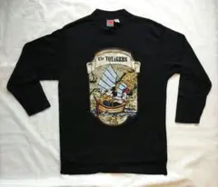 東京ディズニーランドで購入★ミッキー&ミニープリント付黒色トレーナー