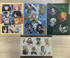 鬼滅の刃　クリアファイル　4枚セット