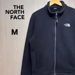 ザノースフェイス　フリースジャケット　M ブラック　刺繍ロゴ
