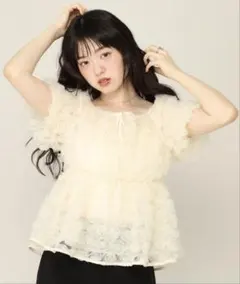フラワーチュール キャミソール heather heather 夏服 ブラウス