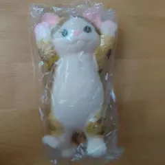 新品　プライズ品　猫スクイーズ