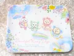 未使用 ダッフィー スーベニアプレート レイニーデイズ ディズニーのサムネイル