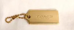 COACH チャーム キーホルダー ゴールド