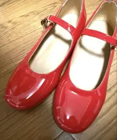ロリータ　甘ロリ　パンプス　赤