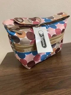 Lesportsac ドット柄 ポーチ 中型