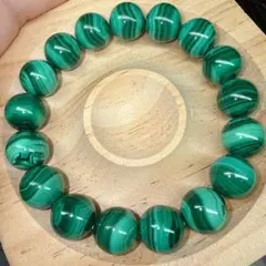 マラカイト 天然石 ブレスレット