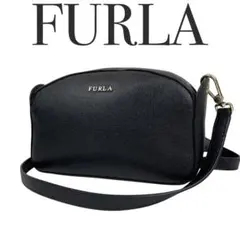 ✨極美品 フルラ FURLA ショルダーバッグ　ブラック　斜め掛け　クロスボディのサムネイル