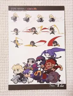Fate ufotable インフォメーションカード 42