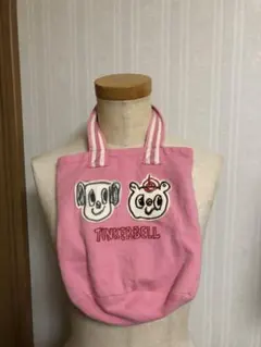 TINKERBELL ピンクトートバッグ