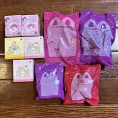 マクドナルド　ハッピーセット　おもちゃ　まとめ売り　女の子　サンリオ　すみっこ