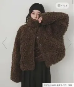 LIAN プードルファーブルゾン