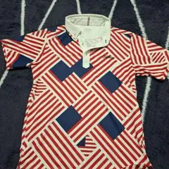 Titleist ゴルフシャツ Lサイズ ストライプ