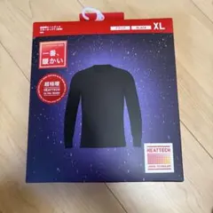 UNIQLO 超極暖 ヒートテック メンズ クールネックT 長袖 XLサイズ