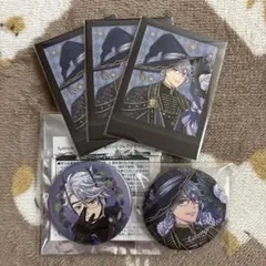 ツイステ アズール ぱしゃこれブルームバースデー 缶バッジツイステ展