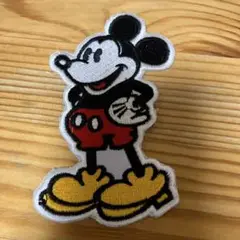【未使用】ワッペン　ミッキーマウス　ヴィンテージ　アメリカ