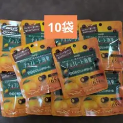 메이지 초콜릿 이펙트 오렌지 필 하이 카카오 폴리페놀 10봉지