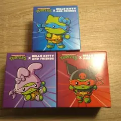 新品 コラボ 海外限定 マクドナルド サンリオ タートルズ 3点セット キティ
