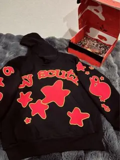 希少】25FW Sp5der × UY SCUTI Hoodie パーカー - メルカリ