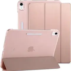 iPad第10世代ケース (2022)対応10.9インチフロストローズゴールド