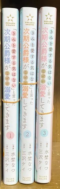 【裁断済み】次期公爵様がなぜか溺愛してきます　1～3巻