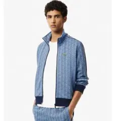 【即完品】新品未使用　LACOSTE モノグラムジャカードトラックジャケット