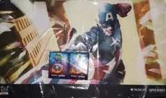 MTG マジック大戦祭 キャプテン・アメリカ プレイマット＆スリーブ