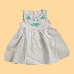 新品 韓国子供服 monbebe embroidery dressのサムネイル