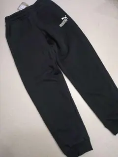 新品　プーマ　フリース　スウェットパンツ　160 ブラック　PUMA　暖パン