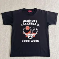 【ぽち さま 専用】PEANUTS バスケットボール Tシャツ XS ブラック