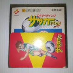 エキサイティングサッカー 赤1 箱説キャラカードつき