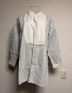 ホワイトストライプ 長袖シャツ