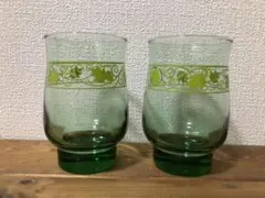 レトロなタンブラー　2個セット