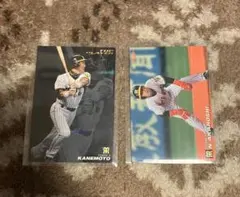 プロ野球チップス　阪神タイガース　金本知憲　赤星憲広　カード