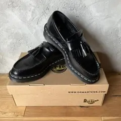 【極美品】ドクターマーチン B&Y別注 タッセルローファー UK5 白ステッチ