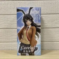 【未開封】Coreful 青ブタ 桜島麻衣 制服バニー ver. フィギュア