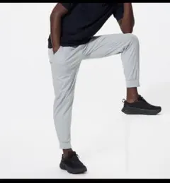 UNIQLO ジョガーパンツ S ライトグレー