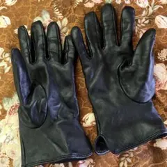 レザー手袋　羊革　スマホ操作可