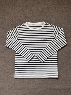 【新品未使用】mont-bell 長袖ボーダー130cm