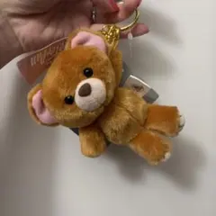 マイケル　テディベア　プラッシュキーチェーン