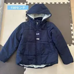 【コロ様専用】値下げ　【SHOO-LA-RUE】ネイビーフード付きコート 150